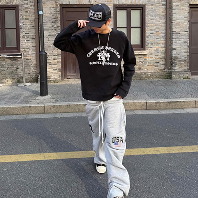 chrome hearts tokyo limited edition gothic letter print t-shirt